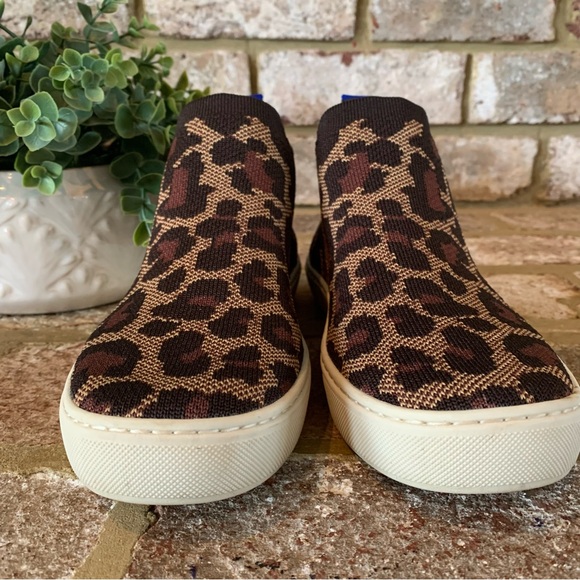 Rothy’s | The Chelsea Women’s Wildcat Cheetah High Top Ankle Boot - Picture 9 of 15